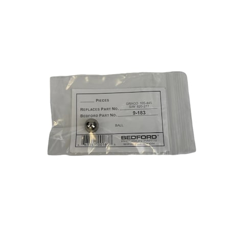 Bedford Precision Parts Bedford Precision Ball for Graco 105-445 9-183